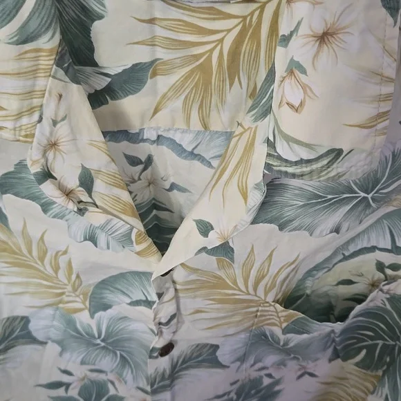 ALOHA REPUBLIC Tropical Leaf  Shirt - Picture 5 of 9